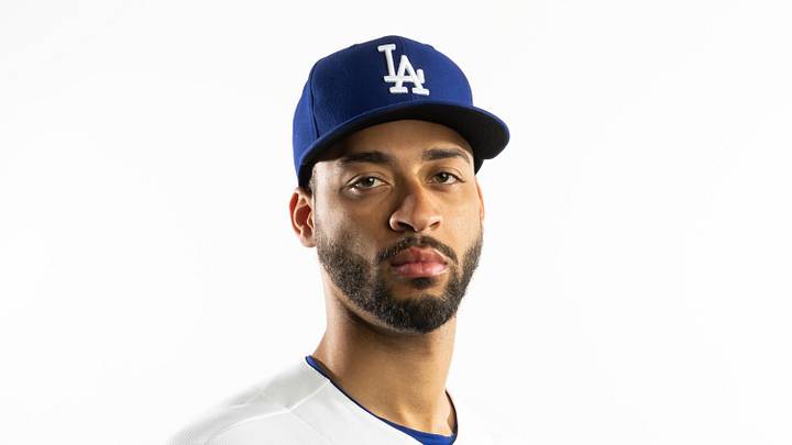 Feb 19, 2026; Glendale, AZ, USA; Los Angeles Dodgers pitcher Antoine Kelly poses for a portrait during photo day at Camelback Ranch. Mandatory Credit: Mark J. Rebilas-Imagn Images Feb 19, 2026; Glendale, AZ, USA; Los Angeles Dodgers pitcher Antoine Kelly poses for a portrait during photo day at Camelback Ranch. Mandatory Credit: Mark J. Rebilas-Imagn Images
