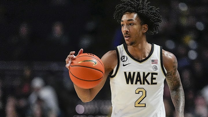 Wake Forest Demon Deacons forward Juke Harris (2)