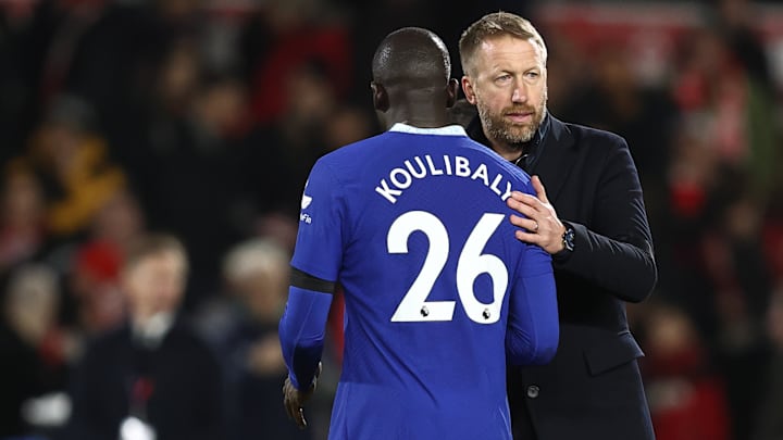 Koulibaly showed his support for Potter