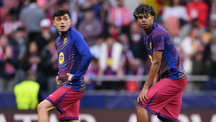 Pedri, Lamine Yamal, Barcelona