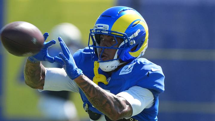 Los Angeles Rams wide receiver CJ Daniels. Los Angeles Rams wide receiver CJ Daniels.
