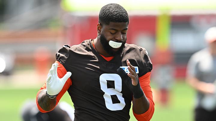 Cleveland Browns defensive end Jared Verse Cleveland Browns defensive end Jared Verse