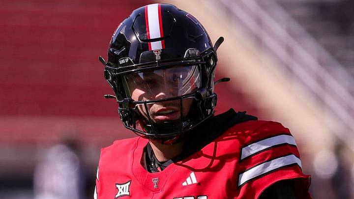 Texas Tech's Brendan Sorsby goes through warmups before the spring football game, Friday, April 17, 2026, at Jones AT&T Stadium. Texas Tech's Brendan Sorsby goes through warmups before the spring football game, Friday, April 17, 2026, at Jones AT&T Stadium.
