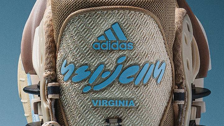 The adidas VIRGINIA Adistar Jellyfish "Tan" colorway.