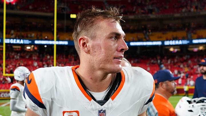 Denver Broncos quarterback Bo Nix 