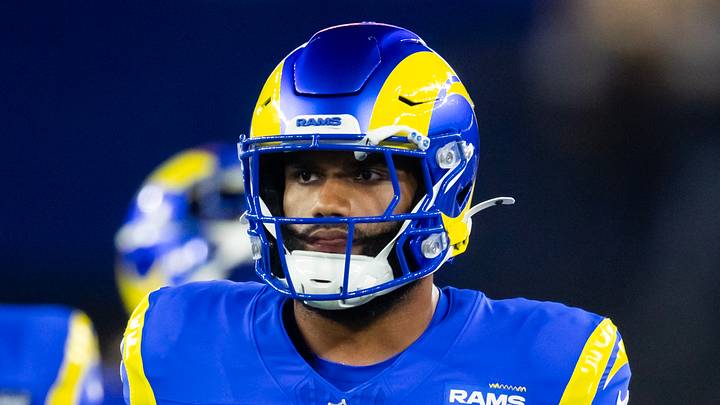 Los Angeles Rams linebacker Omar Speights. Los Angeles Rams linebacker Omar Speights.