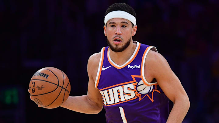 Suns guard Devin Booker will be re-evaluated next week with a groin injury.