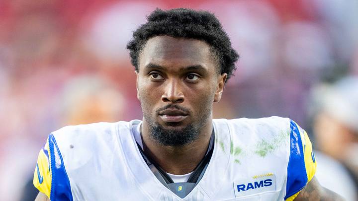Los Angeles Rams safety Kam Curl. Los Angeles Rams safety Kam Curl.
