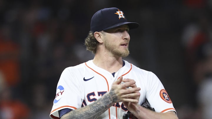 Houston Astros relief pitcher Josh Hader Houston Astros relief pitcher Josh Hader