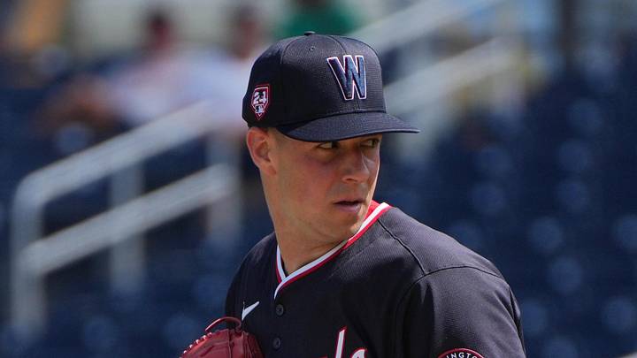 Washington Nationals pitcher Jackson Rutledge