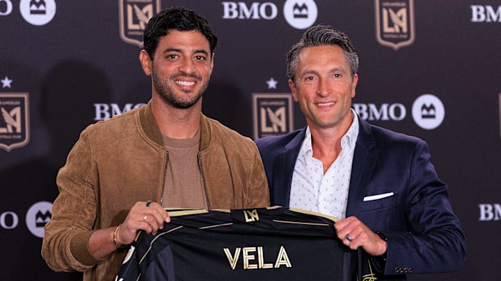 Carlos Vela (left) returns to LAFC to put a bow on his playing career Carlos Vela (left) returns to LAFC to put a bow on his playing career