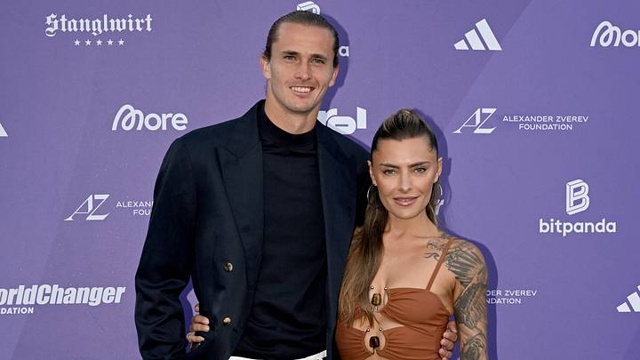 Alexander Zverev and girlfriend Sophia Thomalla at WorldChanger Foundation Day. Alexander Zverev and girlfriend Sophia Thomalla at WorldChanger Foundation Day.
