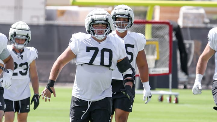 Las Vegas Raiders IOL Jackson Powers-Johnson