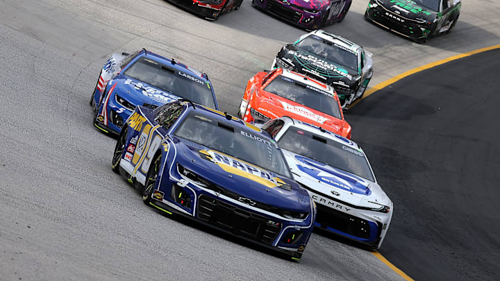 Chase Elliott, Hendrick Motorsports, Ty Gibbs, Joe Gibbs Racing