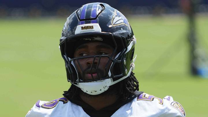 Baltimore Ravens linebacker Kaimon Rucker