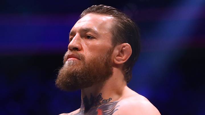 January 18, 2020; Las Vegas, Nevada, USA; Conor McGregor during UFC 246 at T-Mobile Arena. Mandatory Credit: Mark J. Rebilas-USA TODAY Sports January 18, 2020; Las Vegas, Nevada, USA; Conor McGregor during UFC 246 at T-Mobile Arena. Mandatory Credit: Mark J. Rebilas-USA TODAY Sports