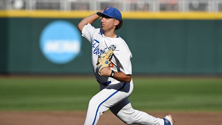 Former Florida Gators pitcher Brandon Sproat is the top prospect in the New York Mets organization. Former Florida Gators pitcher Brandon Sproat is the top prospect in the New York Mets organization.