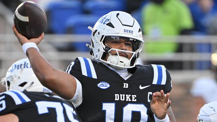 Darian Mensah starred at Duke before transferring to Miami, where he'll look to strengthen his case as a first-round prospect in the 2027 NFL Draft. Darian Mensah starred at Duke before transferring to Miami, where he'll look to strengthen his case as a first-round prospect in the 2027 NFL Draft.