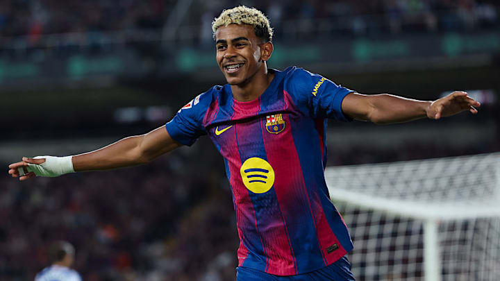 Lamine Yamal assisted Barcelona’s match-winner in his return from injury.