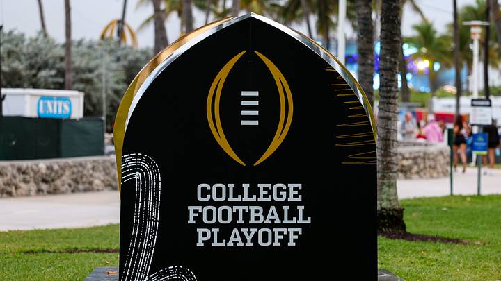 Jan 18, 2026; Miami, FL, USA;  a general view of the Miami Beach before the College Football National Championship between the Indiana Hoosiers and the Miami Hurricanes in Miami Florida. Mandatory Credit: Nathan Ray Seebeck-Imagn Images