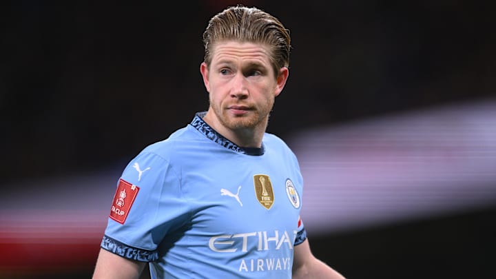 Kevin De Bruyne announced his impending departure from Manchester City.