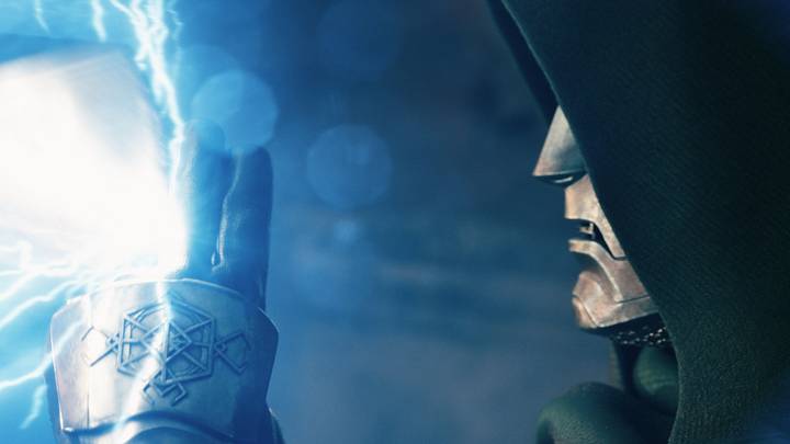 Victor von Doom/Doctor Doom (Robert Downey Jr.) in Marvel's AVENGERS: DOOMSDAY. Photo courtesy of Marvel. © 2026 Marvel. All Rights Reserved.