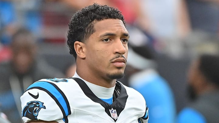 Carolina Panthers running back Chuba Hubbard