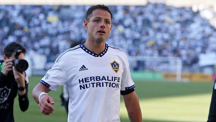 Chicharito has scored 56% of the Galaxy's goals this season. Chicharito has scored 56% of the Galaxy's goals this season.