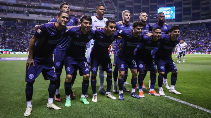 El once titular de Cruz Azul frente al Atlas.