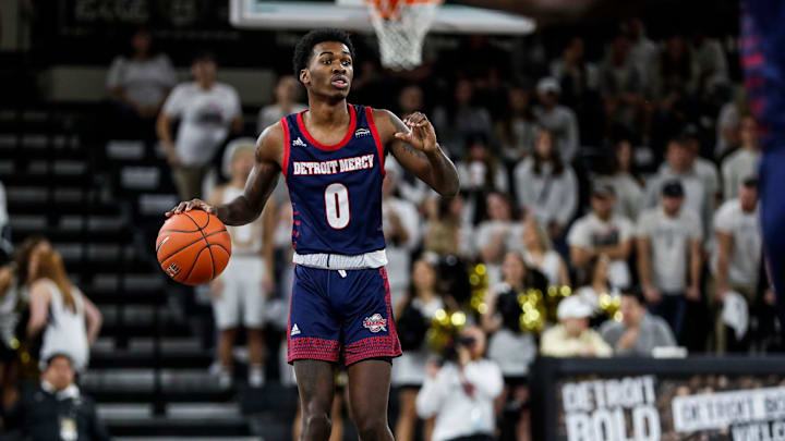 Detroit Mercy Titans guard Antoine Davis.