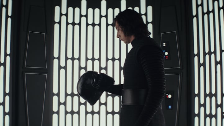 Star Wars: The Last Jedi..Kylo Ren (Adam Driver). Star Wars: The Last Jedi..Kylo Ren (Adam Driver).