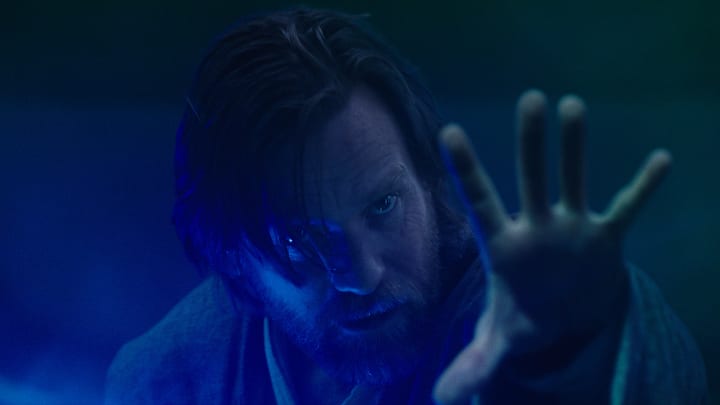 Obi-Wan Kenobi (Ewan McGregor) in Lucasfilm's OBI-WAN KENOBI, exclusively on Disney+. © 2022 Lucasfilm Ltd. & ™. All Rights Reserved.