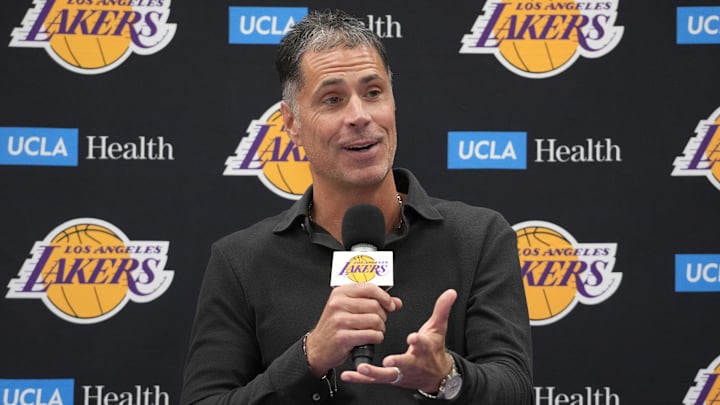 Los Angeles Lakers general manager Rob Pelinka