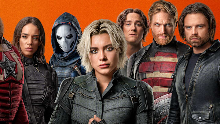 Official key art for Marvel's THUNDERBOLTS*. (Courtesy of Marvel Studios)