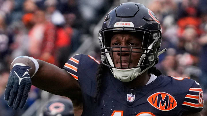 Chicago Bears middle linebacker Tremaine Edmunds