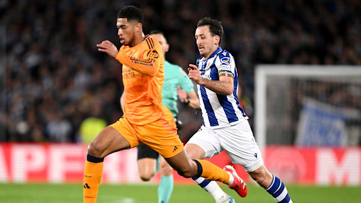 La Real Sociedad fue local en el partido de ida de la Copa del Rey contra el Real Madrid 