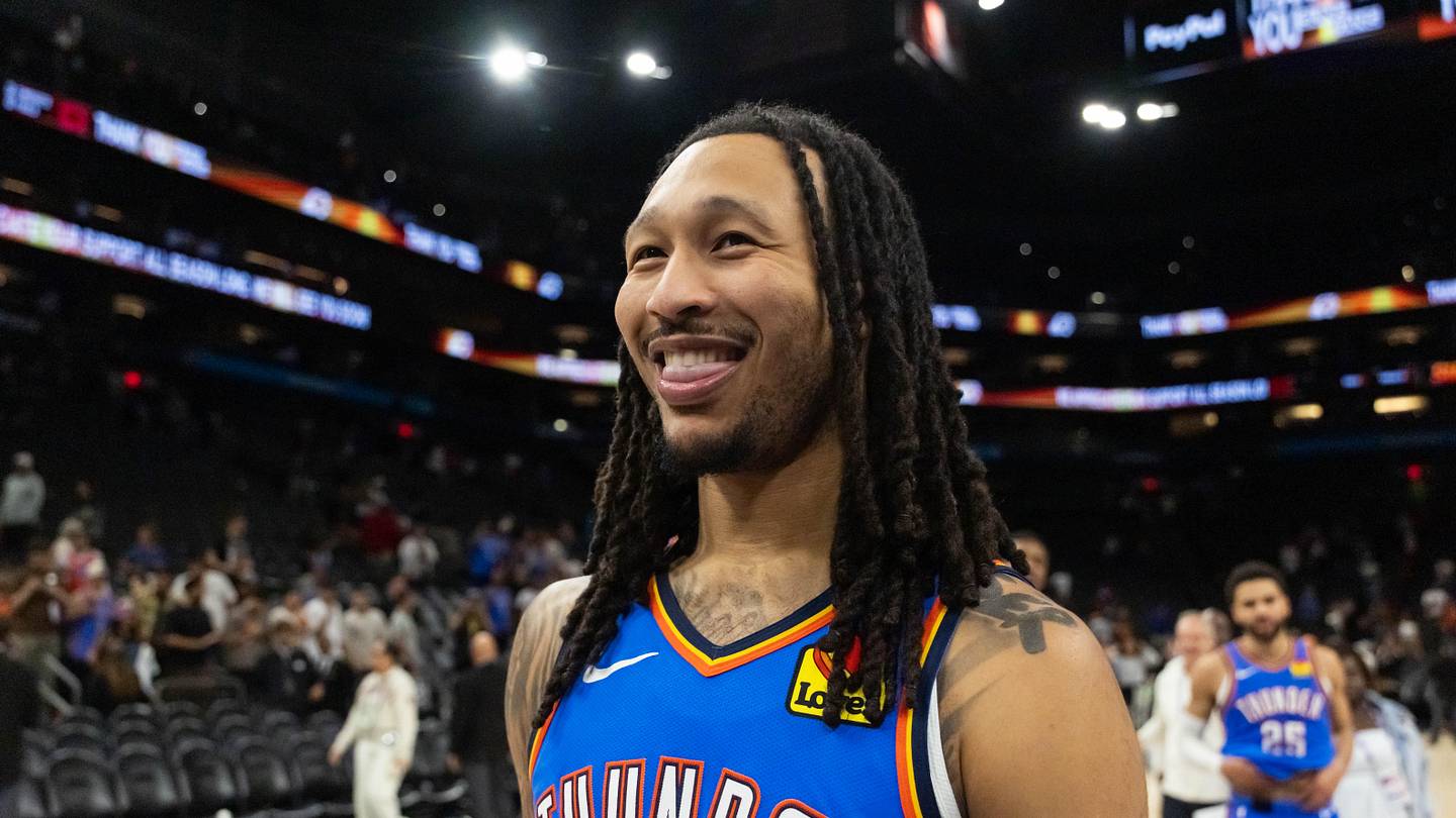 Jaylin Williams' GF Alanna Harris Shared Pic From Hospital Before OKC Playoff Series