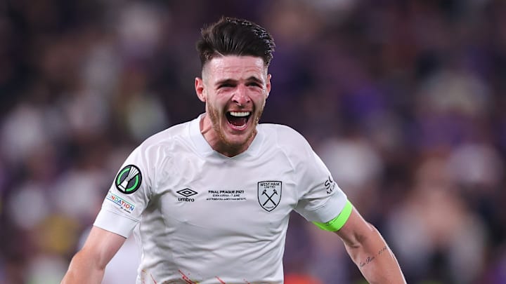 Declan Rice est dans le viseur de nombreux clubs européens Declan Rice est dans le viseur de nombreux clubs européens