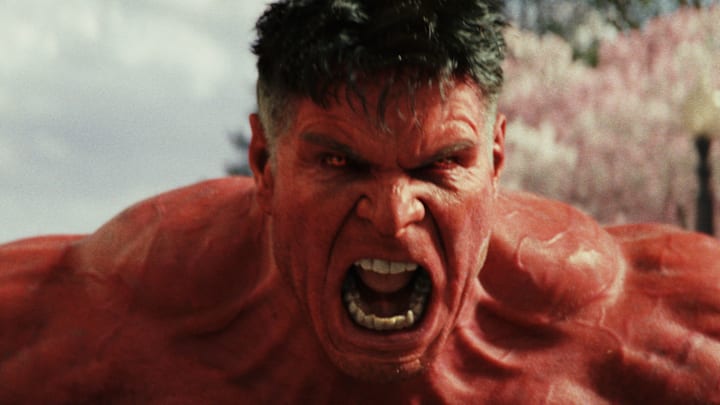 Red Hulk/President Thaddeus Ross (Harrison Ford) in Marvel Studios' CAPTAIN AMERICA: BRAVE NEW WORLD. Photo courtesy of Marvel Studios. © 2024 MARVEL.