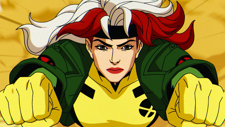 Rogue (voiced by Lenore Zann) in Marvel Animation's X-MEN '97. Photo courtesy of Marvel Animation. © 2024 MARVEL.