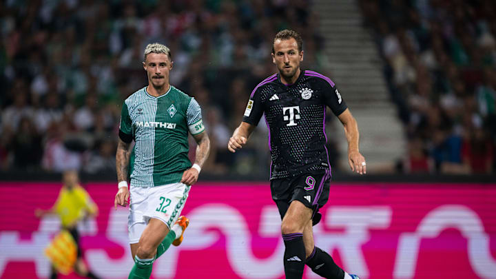 Marco Friedl (l.) im Duell mit Harry Kane