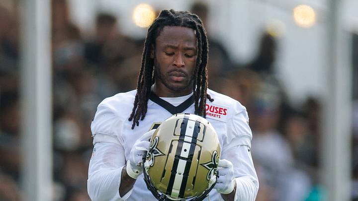 New Orleans Saints running back Alvin Kamara New Orleans Saints running back Alvin Kamara