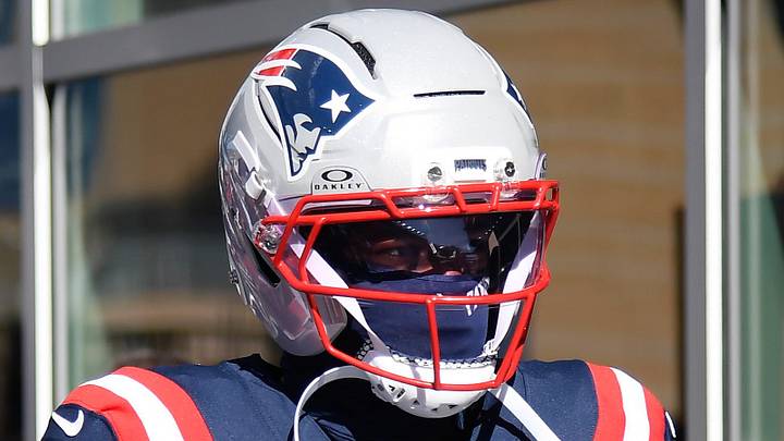 Oct 26, 2025; Foxborough, Massachusetts, USA; New England Patriots wide receiver Kayshon Boutte (9) walks to the field prior to a game against the Cleveland Browns at Gillette Stadium. Mandatory Credit: Bob DeChiara-Imagn Images Oct 26, 2025; Foxborough, Massachusetts, USA; New England Patriots wide receiver Kayshon Boutte (9) walks to the field prior to a game against the Cleveland Browns at Gillette Stadium. Mandatory Credit: Bob DeChiara-Imagn Images
