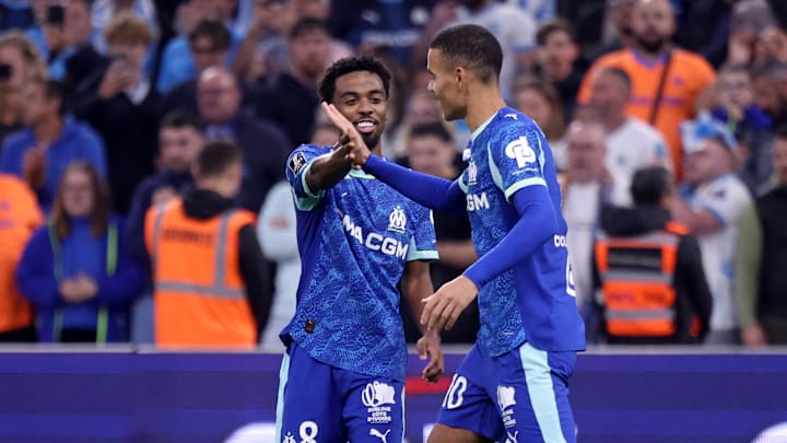 Angel Gomes et Mason Greenwood - OM