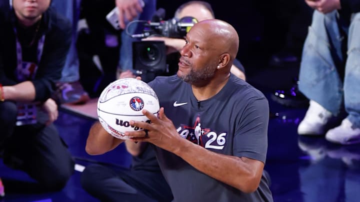 Ron Harper threw some shade at LeBron James when answering a question about his sons both playing in the NBA.
