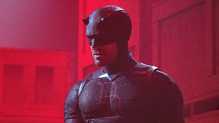 Matt Murdock/Daredevil (Charlie Cox) on the set of Marvel Television's DAREDEVIL: BORN AGAIN, exclusively on Disney+. 
