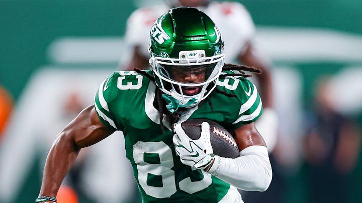 New York Jets wide receiver Omar Cooper Jr. New York Jets wide receiver Omar Cooper Jr.