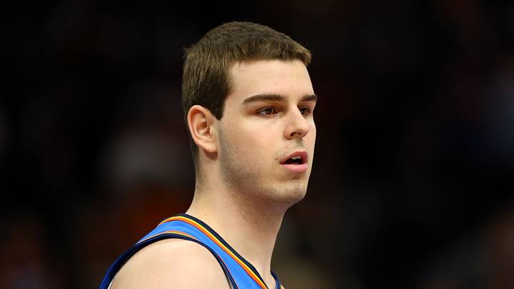 Apr 27, 2026; Phoenix, Arizona, USA; Oklahoma City Thunder guard Nikola Topic (44) against the Phoenix Suns during game four of the first round of the 2026 NBA Playoffs at Mortgage Matchup Center. Mandatory Credit: Mark J. Rebilas-Imagn Images Apr 27, 2026; Phoenix, Arizona, USA; Oklahoma City Thunder guard Nikola Topic (44) against the Phoenix Suns during game four of the first round of the 2026 NBA Playoffs at Mortgage Matchup Center. Mandatory Credit: Mark J. Rebilas-Imagn Images