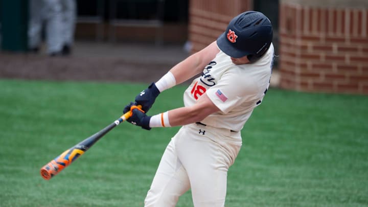 Auburn's star catcher gave the Tigers their first walk-off win of the season