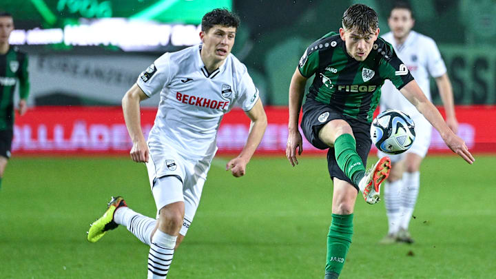 Fabio Gruber (links) ist im Visier des FCN Fabio Gruber (links) ist im Visier des FCN